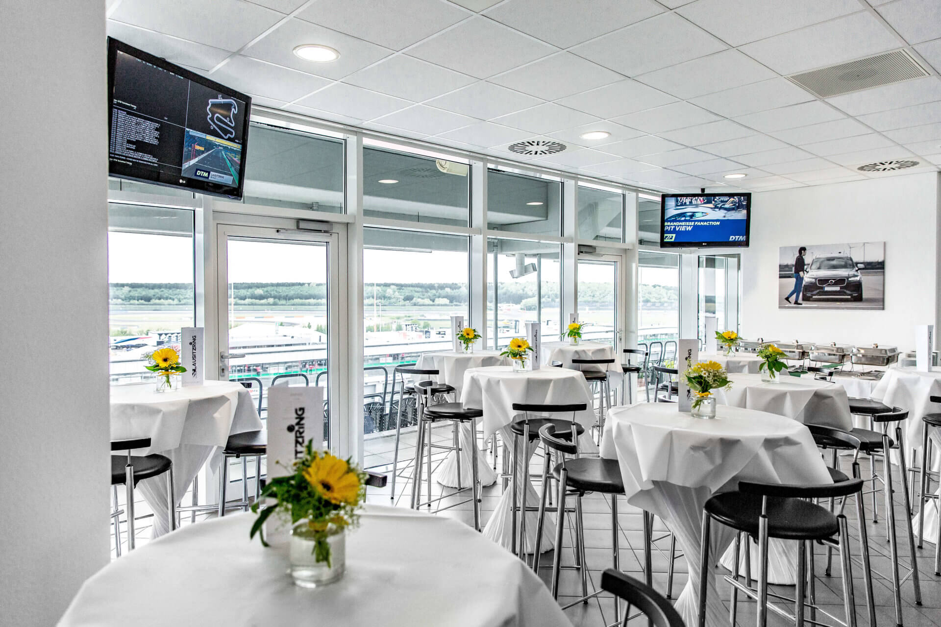 Räumlichkeiten für Tagungen und Messen auf dem DEKRA Lausitzring